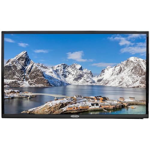 Jensen JTV3223DCS 32'' Wall Mount Smart TV, Black; 12VDC; 45W; 1366 x 768 Max Resolution; TFT LED Panel; 4000:1 Contrast Ratio;